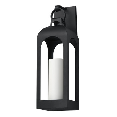Marrakech 1 Light Large Outdoor Wall Mount 7.75 and 26 Inch Wide by Maxim - 30893SWBK