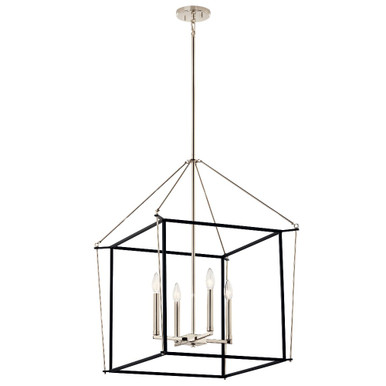 Eisley 4 Light Large Foyer Pendant 30 Inch Tall by Kichler - 52627