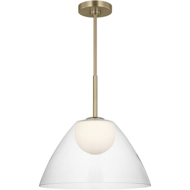 Suma 1 Light Pendant 16.38 Inch and 16 Inch Wide by Visual Comfort Studio - DJP1251