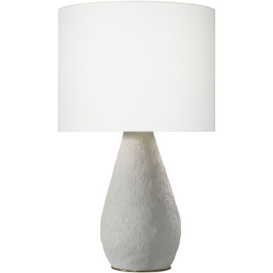 Breccia 1 Light Table Lamp 25.88 X 15.5 Inch Wide by Visual Comfort Studio - ET1531CRW