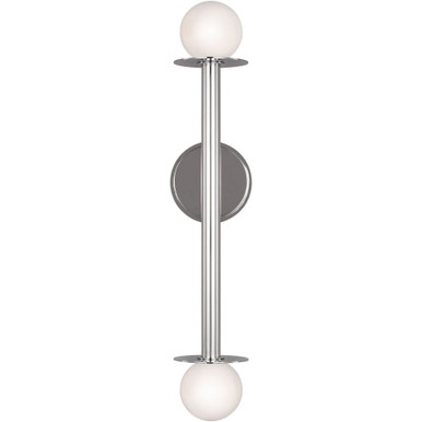Nodes 2 Light Double Wall Sconce 23.63 Inch Tall by Visual Comfort Studio - KWL1012