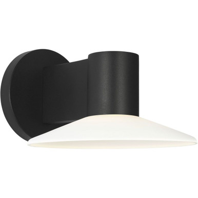 Focal 6W 1 LED Outdoor Wall Mount 5.25X8 Inch Wide by Visual Comfort Studio - BO1001TXB