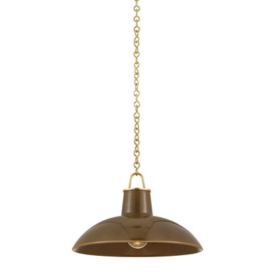 Pottersville 1 Light Pendant 11.25 Inch and 18 Inch Wide by Hudson Valley - 1918-AGB/CUK