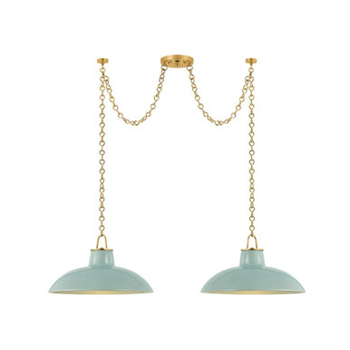 Pottersville 2 Light Linear Pendant 27 Inch X 18 Inch Wide by Hudson Valley - 1959