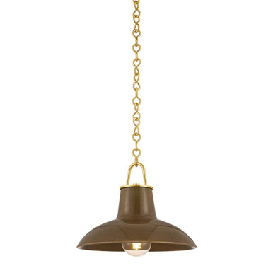 Pottersville 1 Light Pendant 9.25 Inch and 12.5 Inch Wide by Hudson Valley - 1914-AGB/CUK