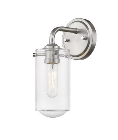 Delaney 1 Light Wall Sconce by Z Lite - 471-1S-BN
