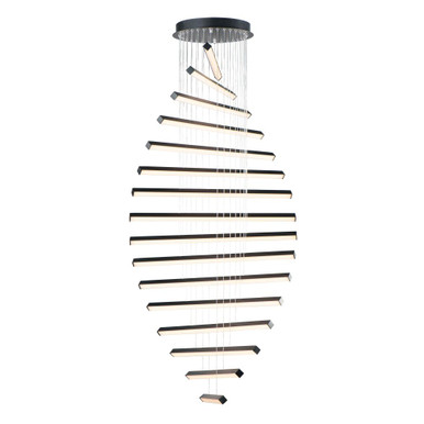 Hover 160W 16 LED Large Pendant by ET2 - E21379-BK
