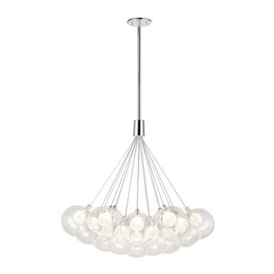 Bolla 55W LED Chandelier 29 Inch Tall and 28 Inch Wide by Kuzco - CH3128