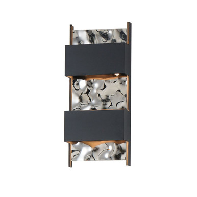 Coulee 3 LED Light Outdoor Wall Mount by ET2 - E30262-125BK
