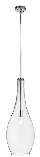 Everly 1 Light Transitional Medium Pendant by Kichler - 42475