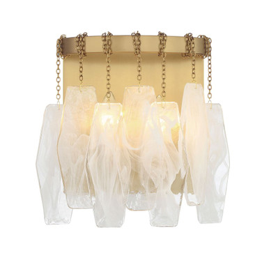 Willow 2 Light Wall Sconce 11 Inch Tall and 9.25 Inch Wide by Minka Lavery - 3622-732