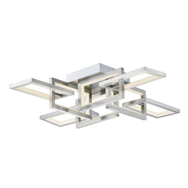 Link 392W 8 LED 29.25 Inch Wide Flush Mount by ET2 - E20352-SN