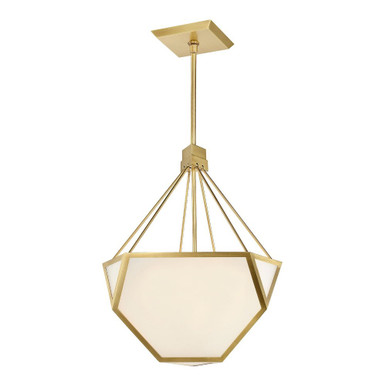 MoonBow 3 Light Small Bowl Chandelier by Zeev - CD10369-3-AGB