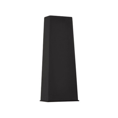 Ansel 15W 1 LED Outdoor Wall Lantern 18.5 Inch Tall by Capital - 955013BK-LD