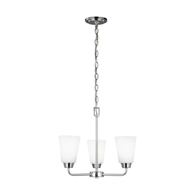 Kerrville 3 Light Small Chandelier by Generation Lighting 3115203EN3-962 - 3115203