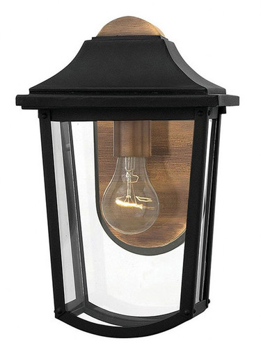 Burton 1 Light Outdoor Wall Lantern by Hinkley - 1970BK