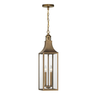 Lancaster 2 Light Outdoor HangingLantern 25.25 X 7 Inch Wide by Savoy House - 5-220-273
