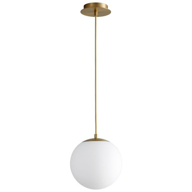 Luna 8.2W 1 LED Small Pendant by Oxygen - 3-672