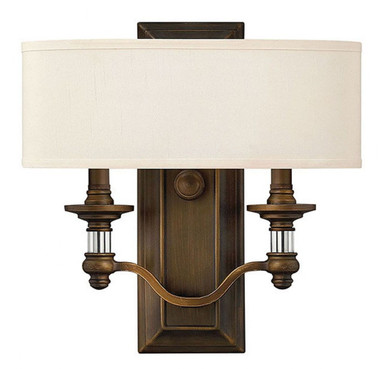 Sussex 2 Light Candle Style Wall Sconce by Hinkley - 4900
