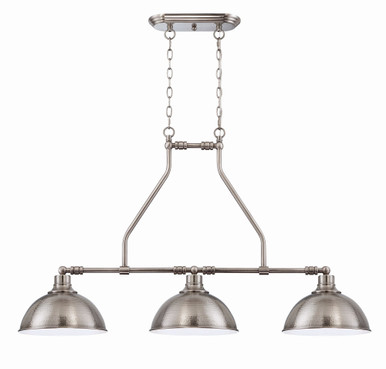 Timarron 3 Light Medium Linear Island Pendant by Craftmade - 35973-AN