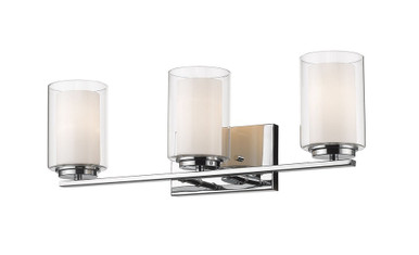 Willow 3 Light Vanity Fixture by Z Lite - 426-3V-CH