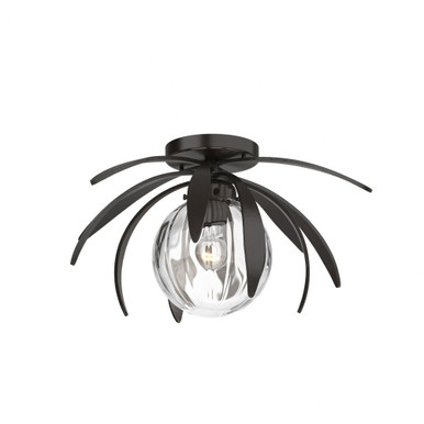 Dahlia 1 Light 21.3 Inch Wide Semi Flush Mount by Hubbardton Forge - 124350HF