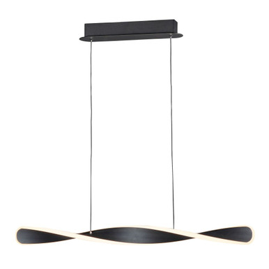 Pirouette 32W 1 LED Light Mini Pendant by ET2 - E24155-BK