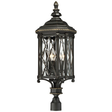 Bexley Manor 4 Light Outdoor Post Lantern 32.5 inches tall by Minka Lavery - 9326-585