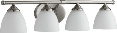 Brooks 4 Light Vanity Light by Quorum - 5150-4