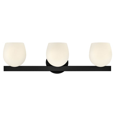 Mae 15W 3 LED Medium Bath Vanity 6.75 Inch Tall and 24 Inch Wide by Hinkley - 57023