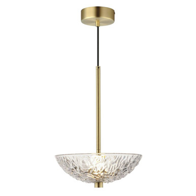 Metropolis 6W 1 LED Small Pendant by Maxim - 24981TCSBR