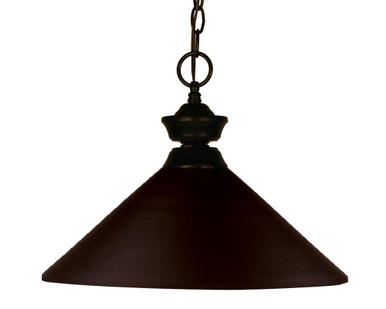 Shooter 1 Light Medium Pendant by Z-Lite - 100701BRZ-MBRZ
