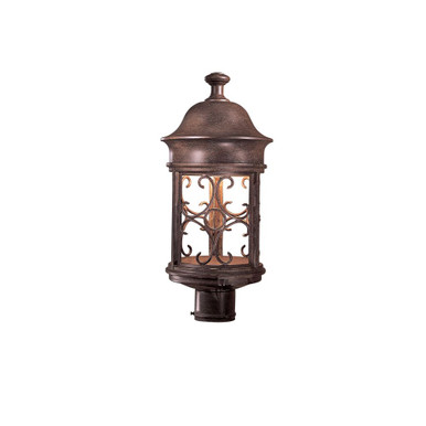 Great Outdoors sage Ridge 1 Light Post Mount 19 x 8.5 by Minka Lavery - 8286-A61