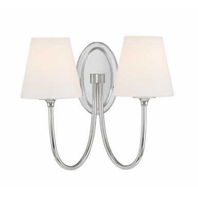 Juno 2 Light Candle Style Wall Sconce by Crystorama - JUN-10322