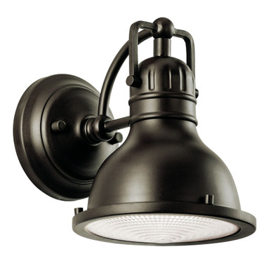 Hatteras Bay 1 Light Small Outdoor Wall Lantern by Kichler - 49064oz