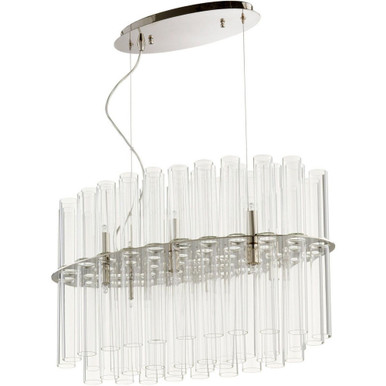 Beaker 12 Light Medium Pendant by Cyan - 09671