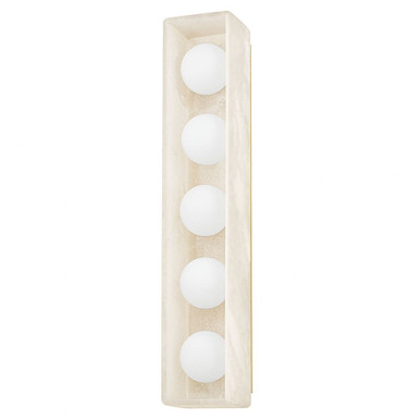 Budnick 5 LED Vanity Light by Hudson Valley - 2325-AGB