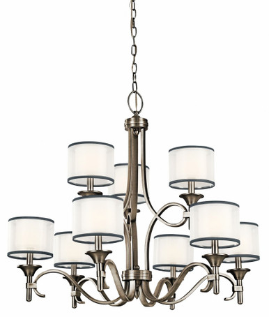 Lacey 9 Light Oversized 2 Tier Chandelier by Kichler - 42382
