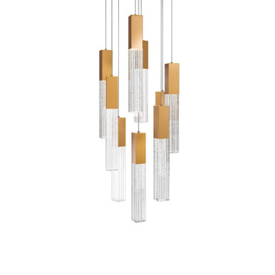 Cinema 56W 9 4CCT LED Pendant 16 Inch Tall and 17 Inch Wide by Modern Forms - PD809R