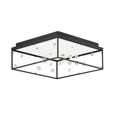 Entanglement 36.5W 1 LED 19.75 Inch Wide Flush Mount by ET2 - E21250-20BK