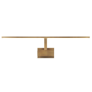 Vega Minor 31W LED Picture Light 8.38 Inch Tall and 34 Inch Wide by Kuzco - PL18234-VB-UNV