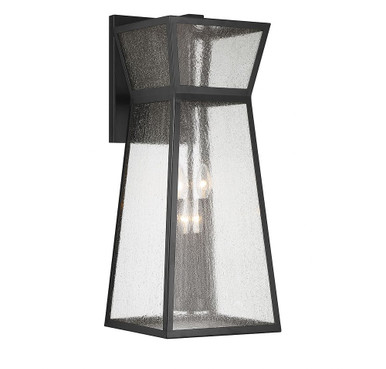 Millford 4 Light Outdoor Wall Lantern by Savoy House - 5-637-BK