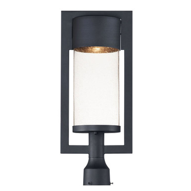Focus  22.25 Inch 12W 1 LED Outdoor Post Mount by Maxim  - 55890BGBK