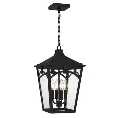 Jaxon 15W 4 LED Outdoor Hanging Lantern 17.75 X 10.75 Inch Wide by Quoizel - JAX1910WT