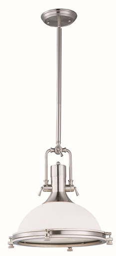 Hi Bay 1 Light Modern Large Pendant by Maxim - 25117SW