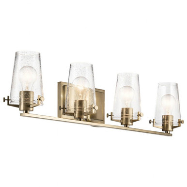 Alton Four Light Vanity Fixture by Kichler - 45298CPZ