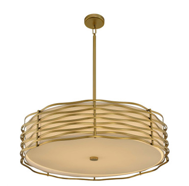 Paloma 24W 1 LED Oversized Pendant by Kalco - 312754VBR