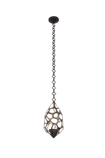 Fossil 1 Light Small Pendant by Kalco - 6561BZG