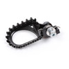 S3 Hard Rock Steel Rear Trials Footpegs, Black
