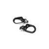 S3 Hard Rock Steel Rear Trials Footpegs, Black